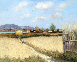 River Bank in Provence