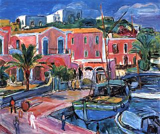 Part of the Harbor at Porto d'Ischia