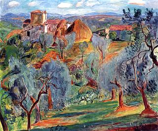 Landscape near Siena