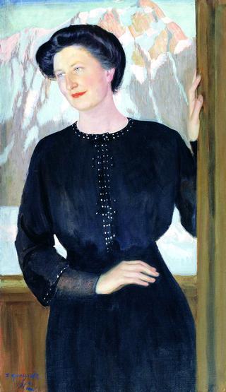 娜塔莉娅·泽伦斯卡娅的肖像