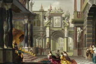 Solomon Receiving the Queen of Sheba