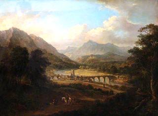 A Town by a River