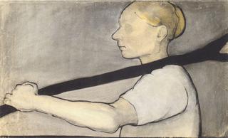 Peasant Woman with Fork