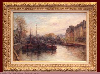 Paris, La Seine with Boats at Pont Neuf