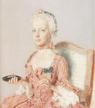 Archduchess Marie Antoinette of Austria, Future Queen of France, at Age Seven