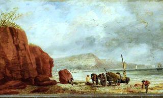Coast Scene near Sidmouth, Devon