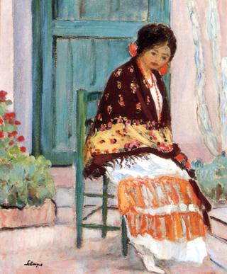 Woman in a Shawl