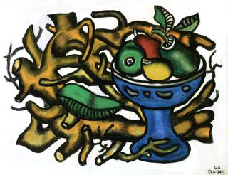 The Blue Fruit Bowl