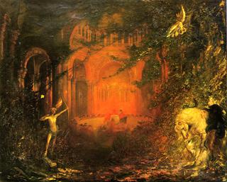 Parsifal and the Knights of the Holy Grail, Scenes from Act I