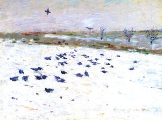 Winter, Giverny
