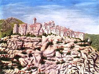 Village in the Maritime Alps