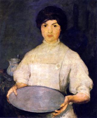 Girl with Pan