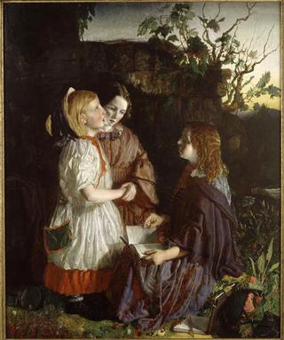 Three Girls in a Landscape