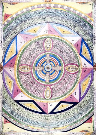 海洋和岛屿的环，圣阿道夫的权杖巨型喷泉亲吻着大海