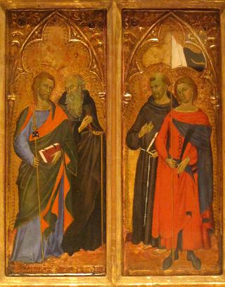 圣詹姆斯，安东尼修道院院长，弗朗西斯和安萨努斯