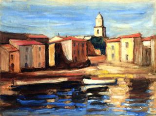Le Clocher de Saint Tropez et la Conche