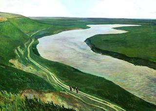 The River Tuskar near Kursk
