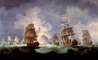 Engagement Between Sir George Brydges Rodney and the Spanish Squadron Near Cape St. Vincent