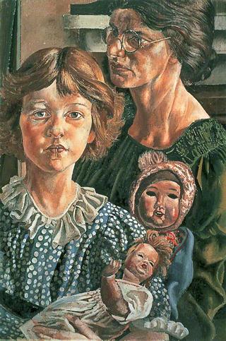 Family Group:  Hilda, Unity and Dolls