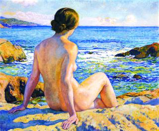 Swimmer Resting
