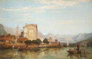 Anglers on Lake Maggiore