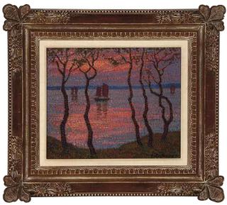 Sailboats at Sunset