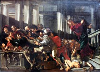 Christ Drives the Money Traders Out of the Temple