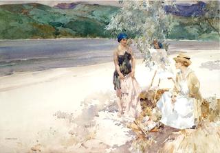 On a West Highland beach