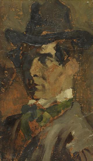 Portrait of a Man with Hat