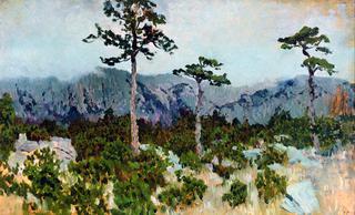 Three Pine Trees
