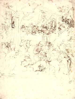 Design for the Adoration of the Magi