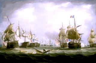 特拉法加战役，1805年10月21日：行动开始