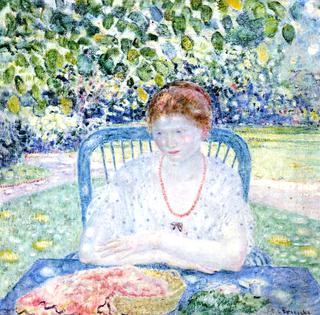 Sewing in the Garden