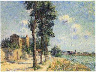 Quay at Pontoise