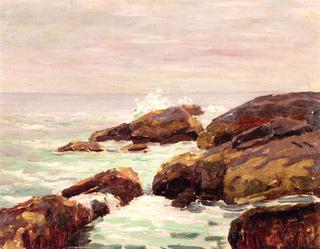 Monhegan Surf and Rocks