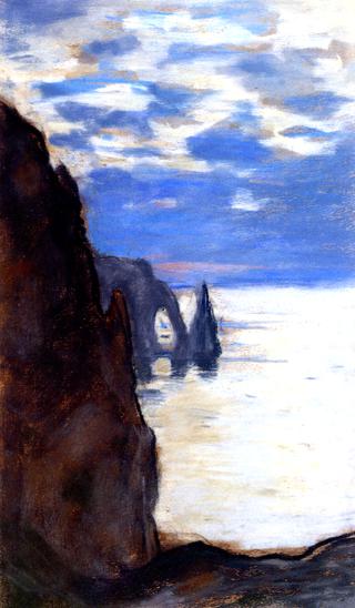 Étretat, the Needle Rock and Porte d'Aval