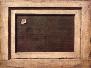 Trompe l'oeil: The Reverse of a Framed Painting