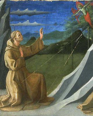 The Stigmata of Saint Francis (detail)