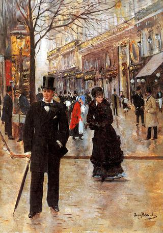 On the boulevard