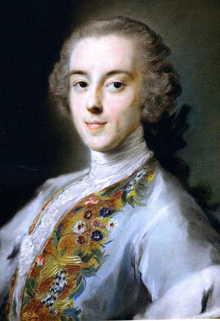 Portrait of Horace Walpole (1717-97)