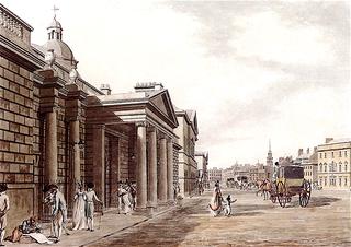 Melbourne House Looking along Whitehall