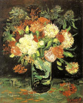 Vase with Carnations