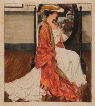 Woman in front of a Mirror