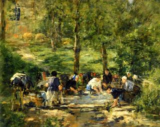 Lavoir du Chevel Blanc a Trouville