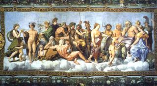 Psyche Received on Olympus (Villa Farnesina, Rome)