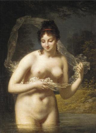 Nude in a Lake