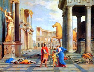 Andromache Entrusting her Son Astyanax to Odysseus