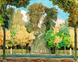Autumn in the Park at Versailles