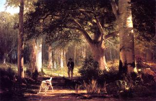 A Hunter and His Pointers
