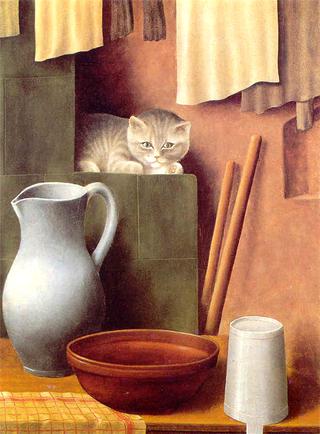Still Life with a Cat